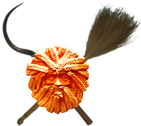 John Barleycorn, Death's scythe, an alehouse broom